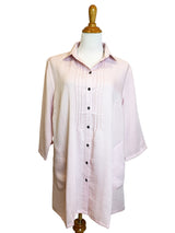 AA206 - Front/Back Pleat Linen Tunic