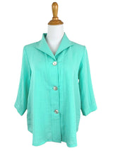 AA208 - Swing Hem Sailor Linen Jacket