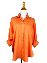AA22 - Linen Boyfriend Shirt