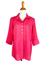AA267 - Scoop Pocket Linen Shirt