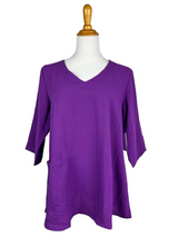 AA286 - Sophie Linen Pullover w/ Pocket