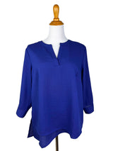 AA300 - Olivia Pullover Linen Blouse
