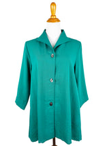AA329 - Gwen Swing Linen Jacket