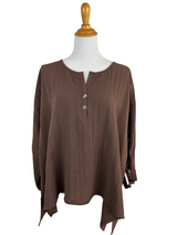 AA36 - Ripple Tide Linen Pullover