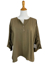 AA36 - Ripple Tide Linen Pullover