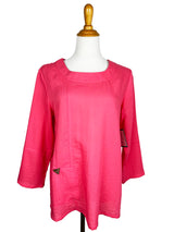 AA370 - Alyssa Linen Pullover Top