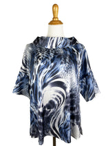 SF374 - Silk By Fridaze - Mila Silk Pullover Top