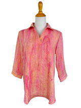 AA388 - Faith Linen Pullover Top