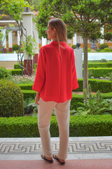 AA395 - Caroline Linen Blouse