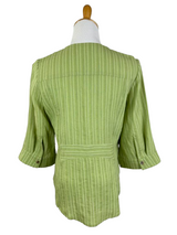 AA39 - Linen Top with Ties