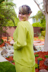 AA53 - Classic Linen Swing Jacket