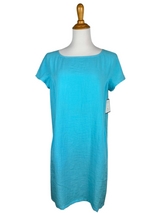 AAD199 - Cap-Sleeve Linen Dress