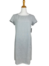 AAD199 - Cap-Sleeve Linen Dress