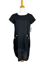 AAD398 - Isabella Linen Dress