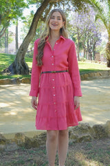 AAD400 - Josephine Linen Dress