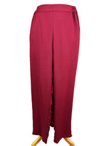 AAPT21 - Flat Front Tapered Leg Linen Pant