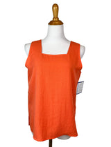 AATK06 - Square/Round Neck Linen Tank