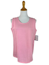 AATK09 - Scoop Neck Linen Tank