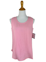 AATK11 - Scoop Neck Linen Tank
