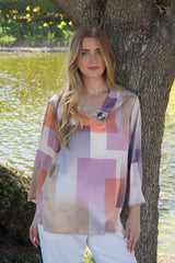 SF368 - Silk By Fridaze - Georgia Silk Pullover Top