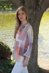 SF368 - Silk By Fridaze - Georgia Silk Pullover Top