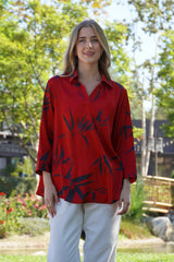 SF388 - Silk By Fridaze - Faith Pullover Silk Top