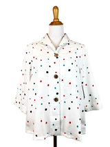 AA208 - Swing Hem Sailor Linen Jacket