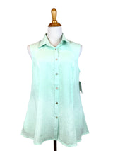 AA223 - Betty Button-Up Linen Vest