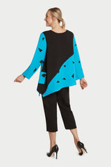 AAPT23 - Tapered Crop Linen Pant