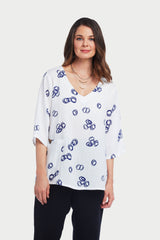 AA286 - Sophie Linen Pullover w/ Pocket