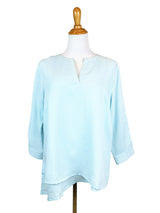 AA300 - Olivia Pullover Linen Blouse