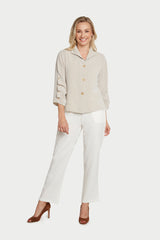 AA47 - Ripple Tide Sailor Linen Jacket