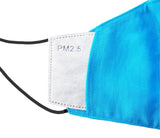 Children - Fridaze 100% Linen Face Mask incl. one PM 2.5 Filter - Caribbean