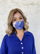 Silks by Fridaze Premium Face Masks Inc. One PM 2.5 Filter - Blue Blocks