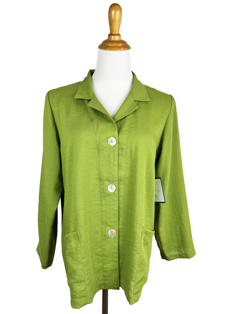 AA04 - Classic Two Pocket Linen Jacket