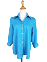 AA161 - Short Tuxedo Linen Shirt