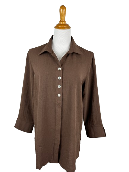 AA192 - Eleanor Linen Blouse