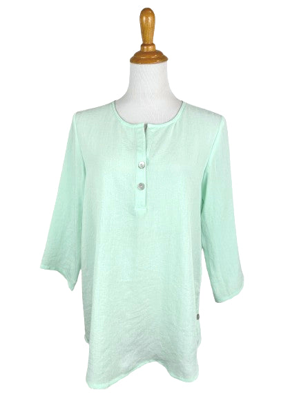 AA205 - Side-Button Linen Pullover