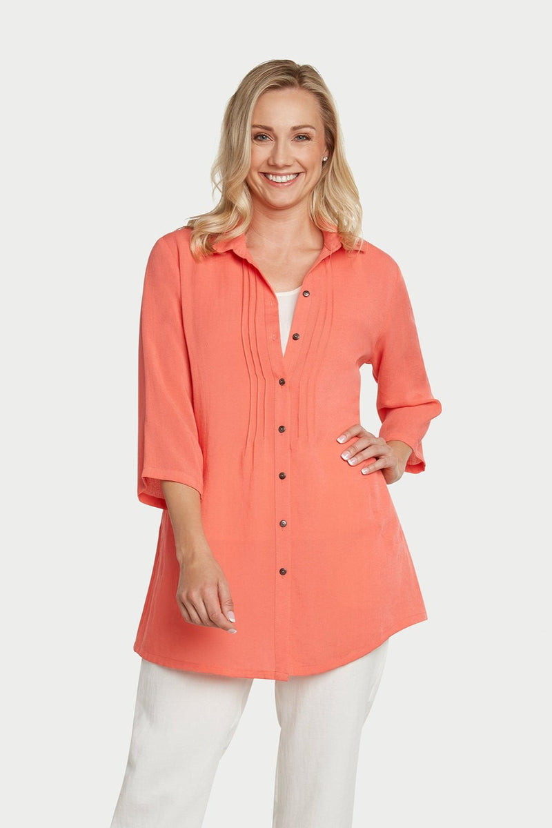 AA206 - Front/Back Pleat Tunic
