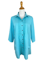 AA206 - Front/Back Pleat Linen Tunic