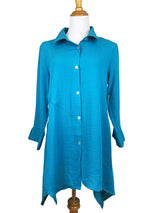 AA209 - Asymmetric Panels Linen Tunic