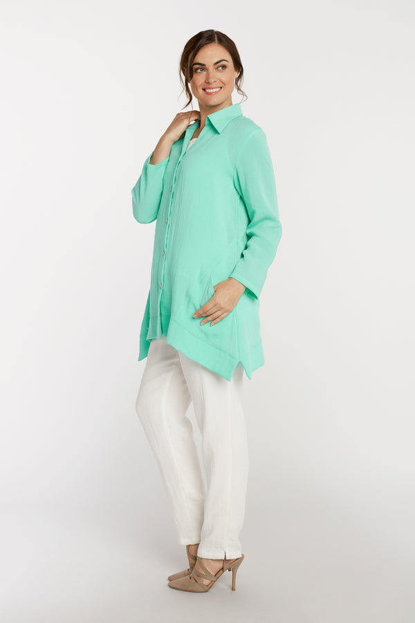 AA222 - Linen Triangle Tunic