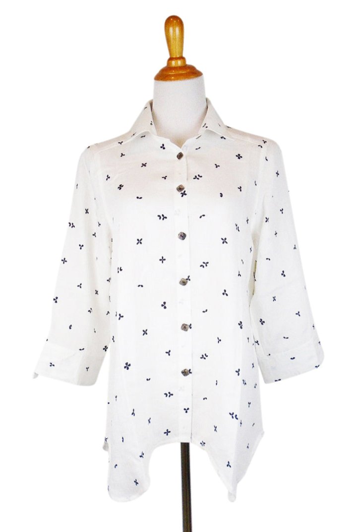 AA261 - Diamond Button-Up Shirt
