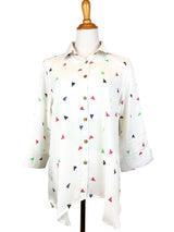 AA261 - Diamond Button-Up Shirt