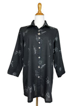 AA268 - Flower Button Linen Shirt