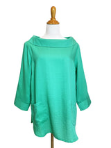 AA272 - Boat Neck Linen Pullover