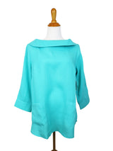 AA272 - Boat Neck Linen Pullover