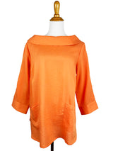 AA272 - Boat Neck Linen Pullover