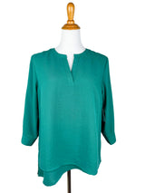 AA300 - Olivia Pullover Linen Blouse