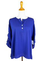 AA36 - Ripple Tide Linen Pullover
